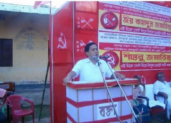 Jiten gears up campaign for Tripura ADC elections at  Karbook Sub Division of Gomati
